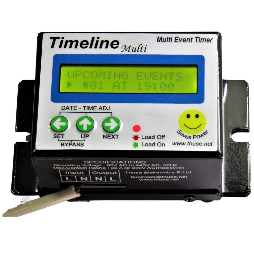 Timeline Multi Event Timer With Surge Protection